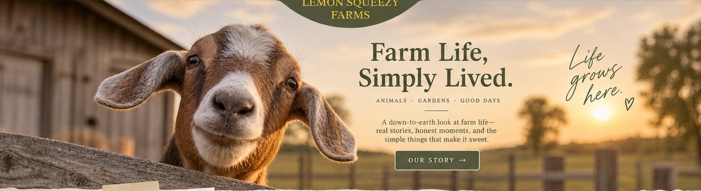 Goats at Lemon Squeezy Farms